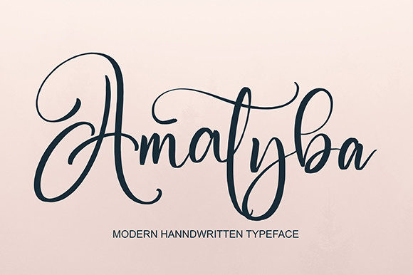 Amatyba Typeface: A Designer’s Take on Script Fonts
