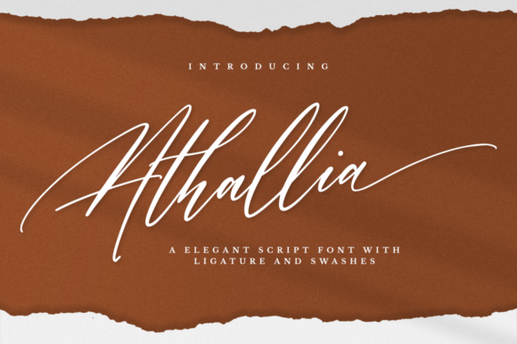 Athallia: A Handwritten Font for Clear Campaigns