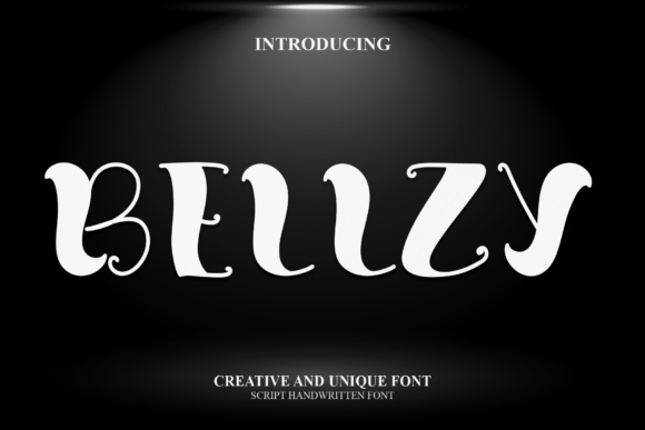 Bellzy: A Balanced Script Font for Editorial Design