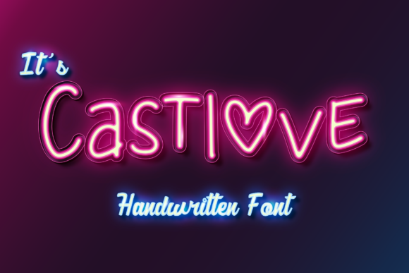 Castlove: A Quirky Handwritten Font for Crafters