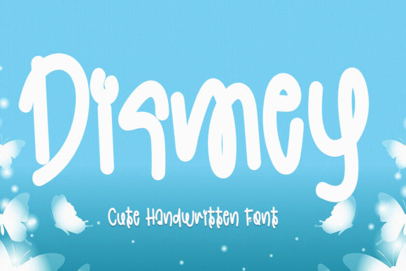 Dismey Font: Whimsical Handwritten Typeface for Crafters