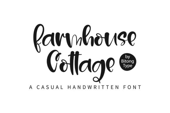 Farmhouse Cottage Font Review for Web Design