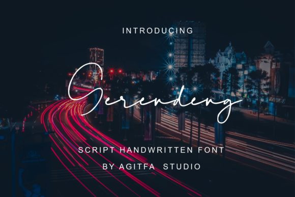 Gerendeng Font: Elevate Your Brand Identity