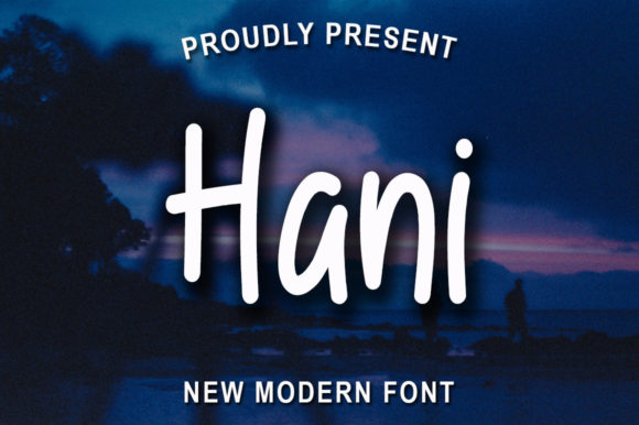 Hani: A Handwritten Typeface for Editorial Warmth