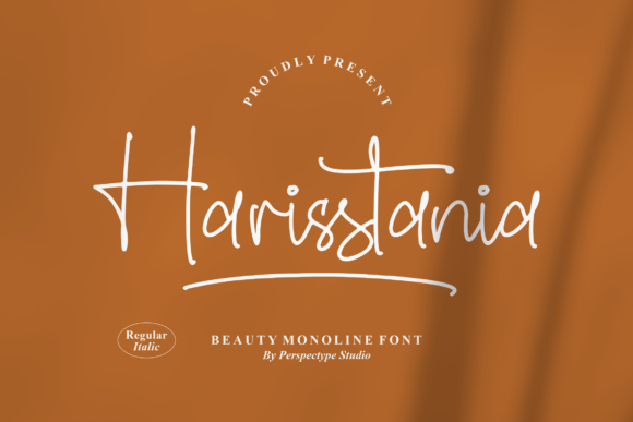 Harisstania: A Flowing Script Font for Editorial Design