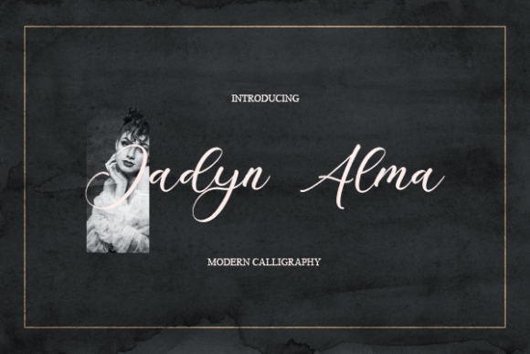 Jadyn Alma: The Perfect Script Font for Crafters