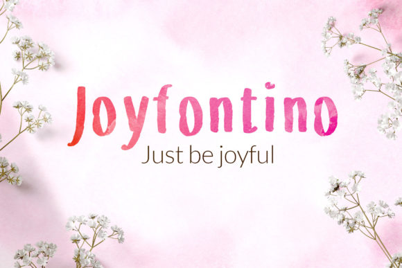 Joyfontino: A Handwritten Font for Makers