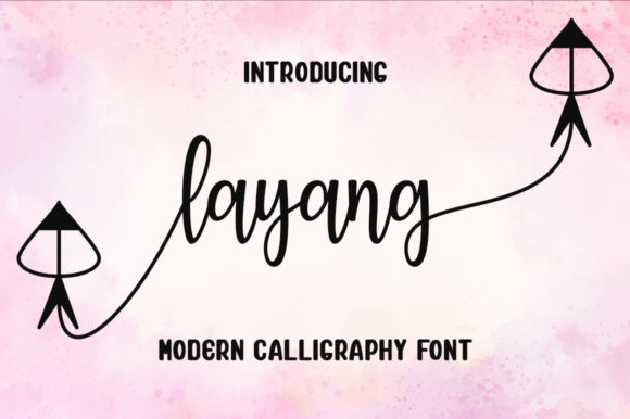 Layang: A Handwritten Font for Modern Web Design