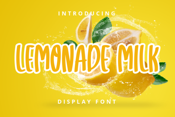 Lemonade Milk: A Playful Script Font for Modern Campaigns
