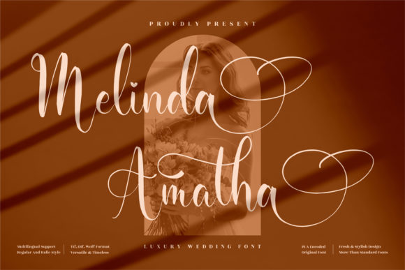Melinda Amatha: A Luxury Handwritten Font for Branding
