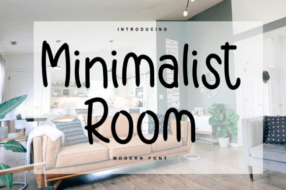 Minimalist Room: A Handwritten Font for Modern Web Design