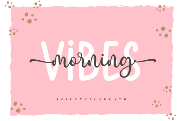 Morning Vibes Duo: A Script Font for Branding