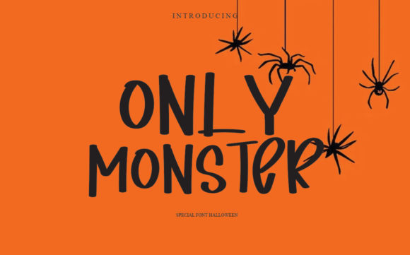 Only Monster: A Playful Handwritten Font for Crafters