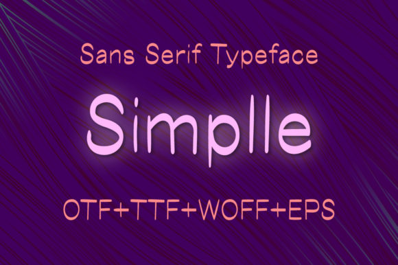 Simplle: A Handwritten Typeface for Editorial Warmth