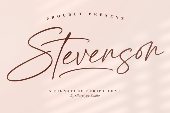 Stevenson: A Script Font for Modern Campaigns